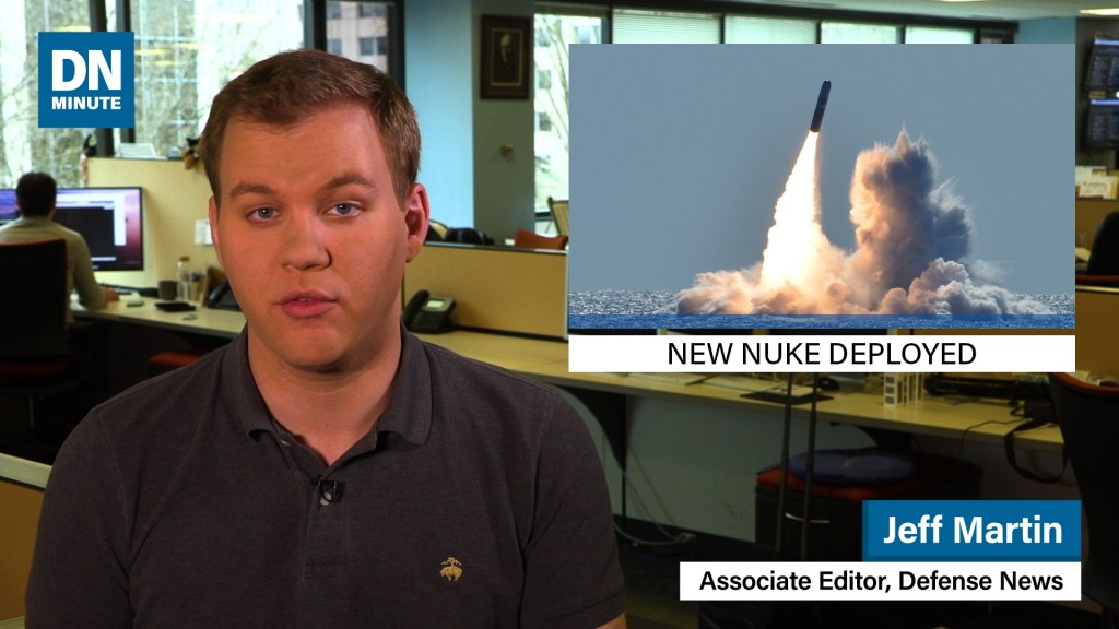 New nuclear warhead deploys | Defense News Minute, Feb. 4, 2020