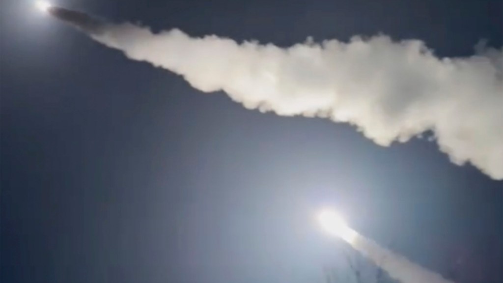 Ukraine fires missiles into Russia