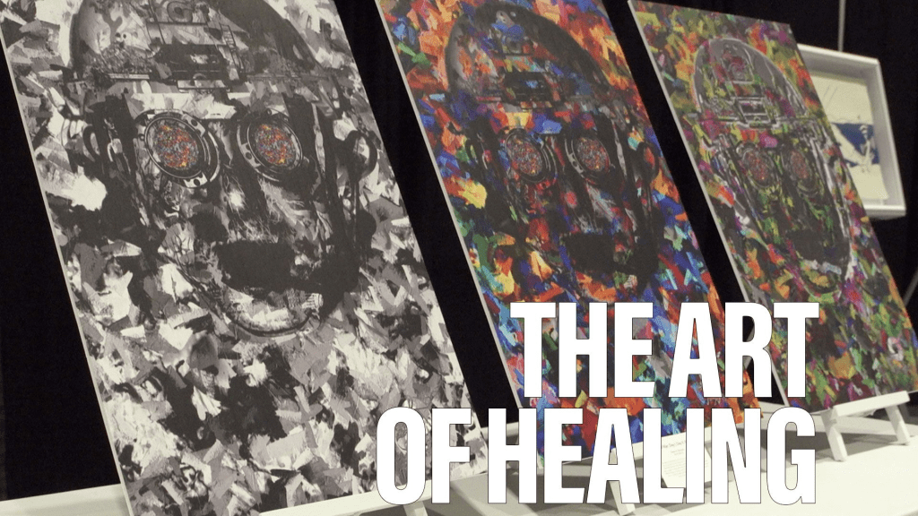 How ‘artsy-fartsy stuff’ can help vets recuperate and cope after service