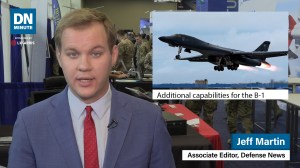 Additional capabilities for the B-1 could be coming| Defense News Minute Sept. 17, 2019