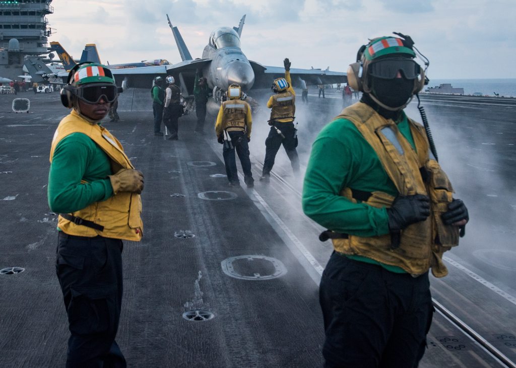 China urges restraint as Carl Vinson closes on Korean waters