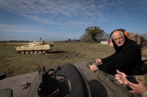 When will Argentina receive its modernized tanks?