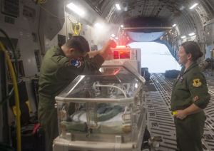 Sailors, airmen work together to save a child’s life