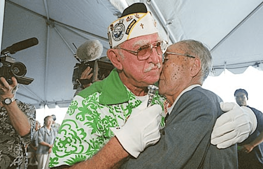 How embracing a former enemy at Pearl Harbor ended one veteran’s war