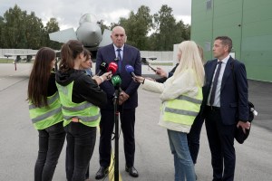 Italian NATO jet downs drone in Lithuania, minister says it probably came from Russia