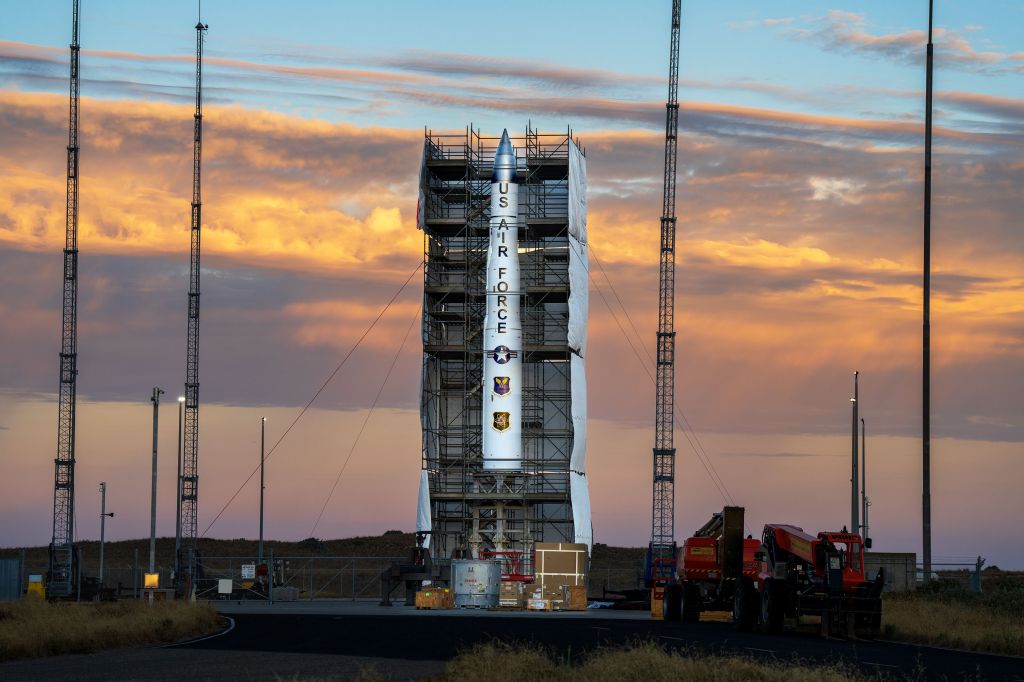 Sentinel ICBM achieves vertical stacking ahead of 2027 initial flight testing
