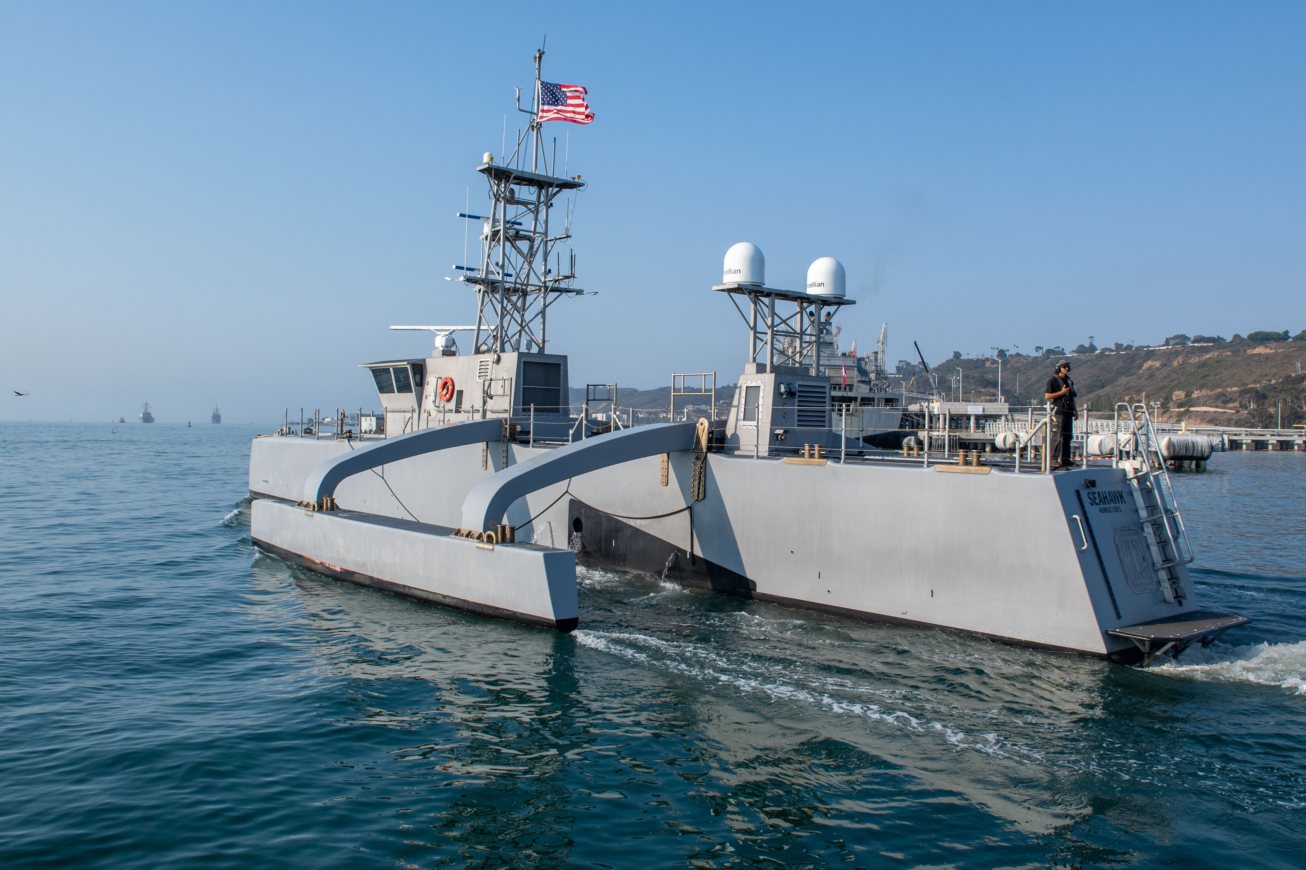 US Navy wants more visible role for drone boats as one deploys for the first time