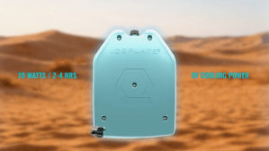 Pulling duty in the heat? Product lets you put ice on your back, then drink it