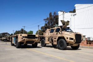 Thales Australia tackles heavy battlefield logistics with new big-rig robot