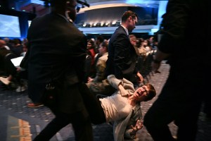 ‘You’re a coward’: Protesters heckle Hegseth during AUSA panel