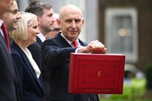 UK’s Healey says government will fill defense plan gap by ‘reprioritizing’