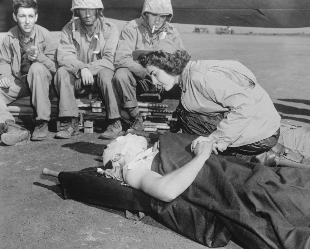 The flight nurses of the Pacific who saved thousands of Marines